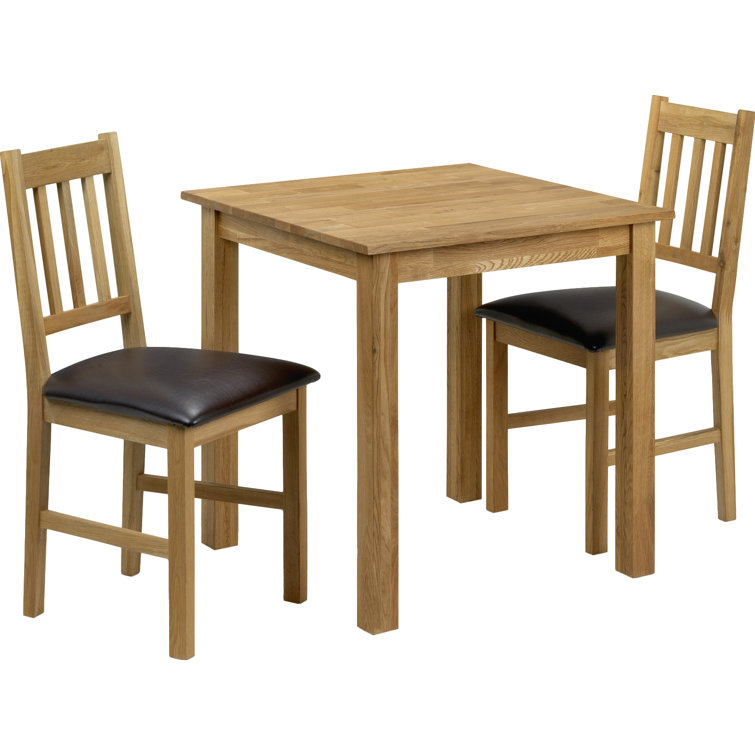 Three Posts Carmel 75Cm Solid Oak Dining Table & Reviews Wayfair.co.uk